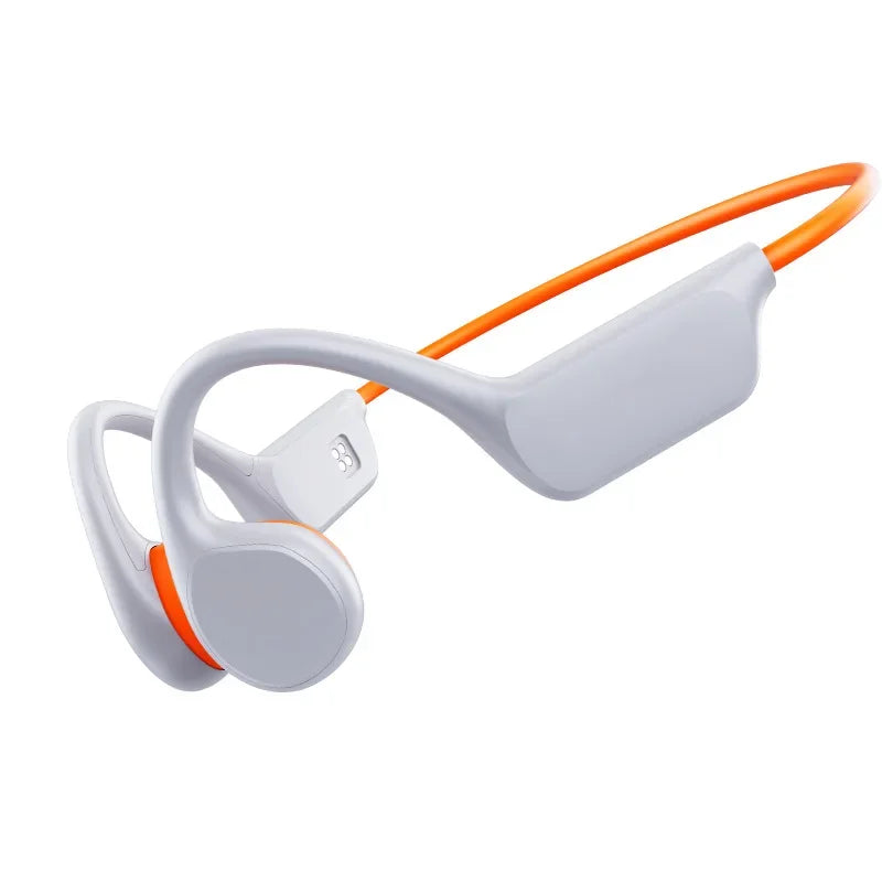 2024 Bone Conduction Earphones Bluetooth Wireless IPX8 Waterproof MP3 Player Hifi Ear-hook Headphone With Mic Headset For Swimming