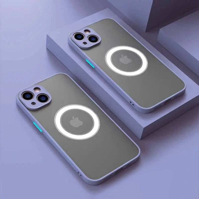 Matte Magnetic Magsafe Wireless Charging Case For 12Series