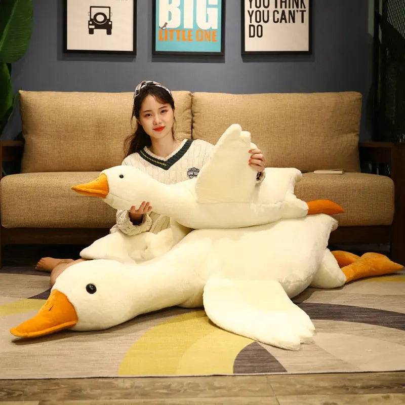 Oversized Fluffy Cuddle Duck