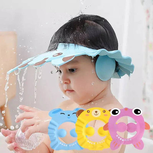 Babydouche Soft Cap Verstelbare haarwashoed voor kinderen Gehoorbescherming Veilige kinderen Shampoo Baden Douche Bescherm hoofddeksel