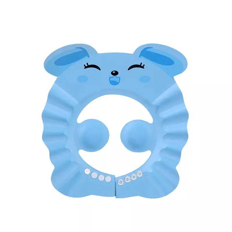 Baby Shower Soft Cap Adjustable Hair Wash Hat for Kids Ear Protection Safe Children Shampoo Bathing Shower Protect Head Cover