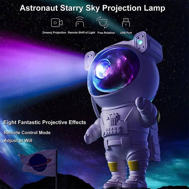 CosmoGlow - Astronaut Galaxy-projector