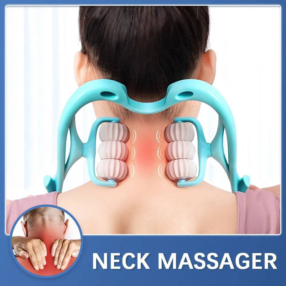 Dual Roller Neck Massage