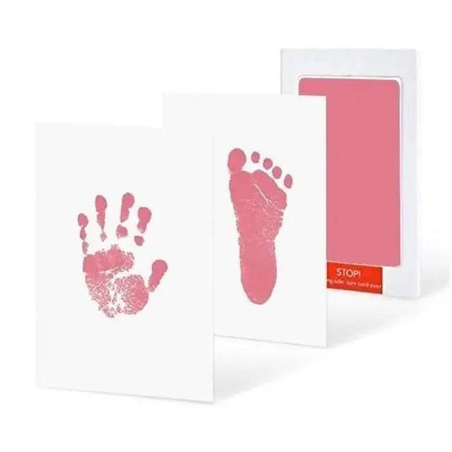 Yoors Shop Newborn Baby DIY Hand & Footprint Kit Ink Pads