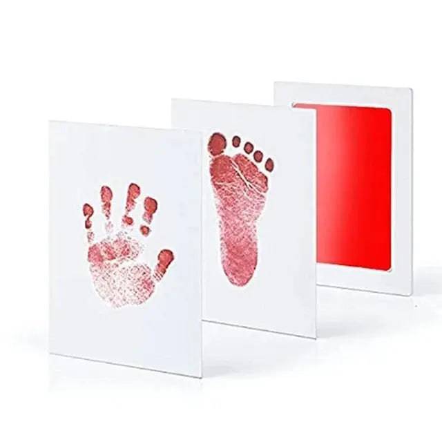 Yoors Shop Newborn Baby DIY Hand & Footprint Kit Ink Pads