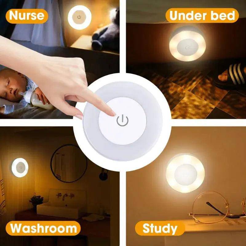 Touch Sensor Night Light Rechargeable