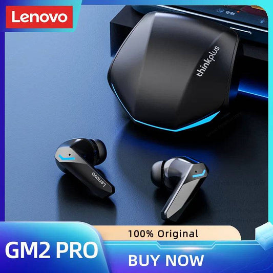 Original Lenovo GM2 Pro 5.3 Kopfhörer Bluetooth Drahtlose Ohrhörer Kopfhörer mit geringer Latenz HD-Anruf Dual-Mode-Gaming-Headset mit Mikrofon