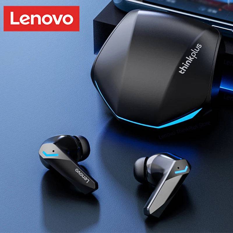 Originele Lenovo GM2 Pro 5.3 Oortelefoon Bluetooth Draadloze Oordopjes Lage Latency Hoofdtelefoon HD Oproep Dual Mode Gaming Headset Met Microfoon