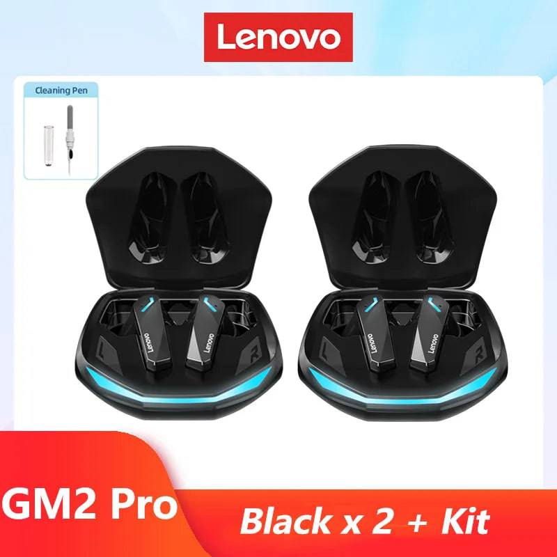 Originele Lenovo GM2 Pro 5.3 Oortelefoon Bluetooth Draadloze Oordopjes Lage Latency Hoofdtelefoon HD Oproep Dual Mode Gaming Headset Met Microfoon