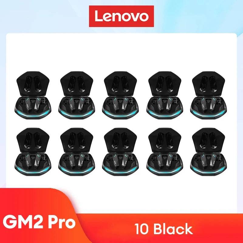 Originele Lenovo GM2 Pro 5.3 Oortelefoon Bluetooth Draadloze Oordopjes Lage Latency Hoofdtelefoon HD Oproep Dual Mode Gaming Headset Met Microfoon