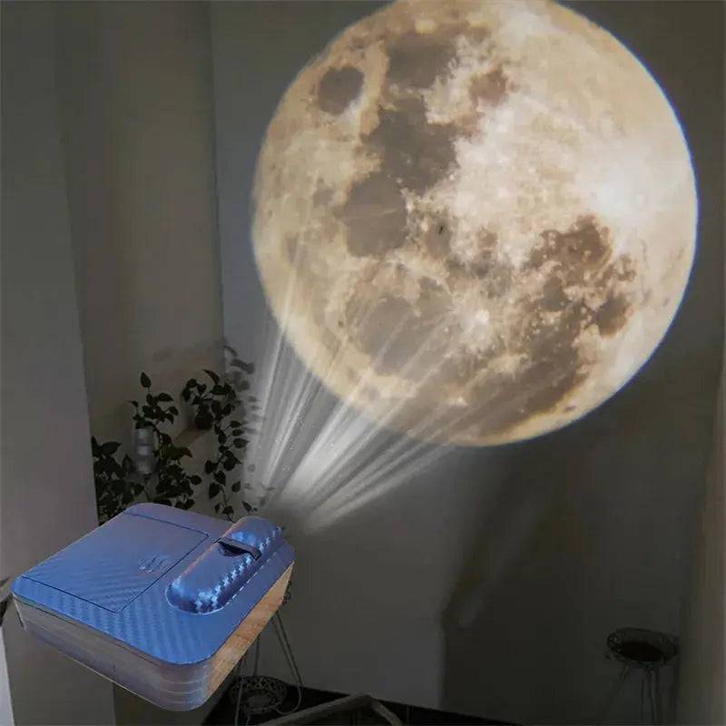 Aurora Moon Galaxy Projection Lamp