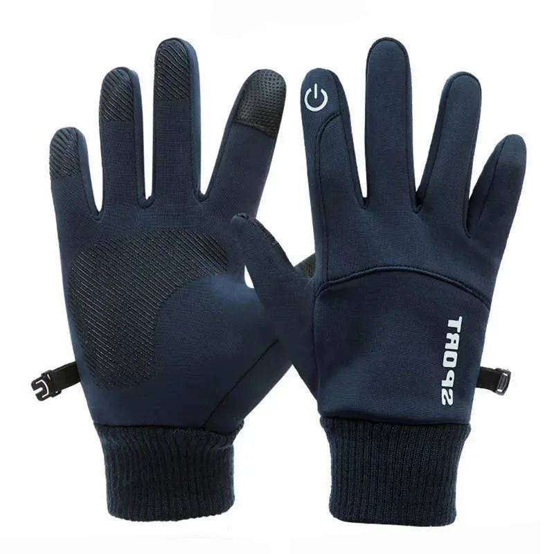 Winter Waterproof Men's Gloves Windproof Sports Fishing Touchscreen Driving Motorcycle Ski Non-slip Warm Cycling Women Gloves