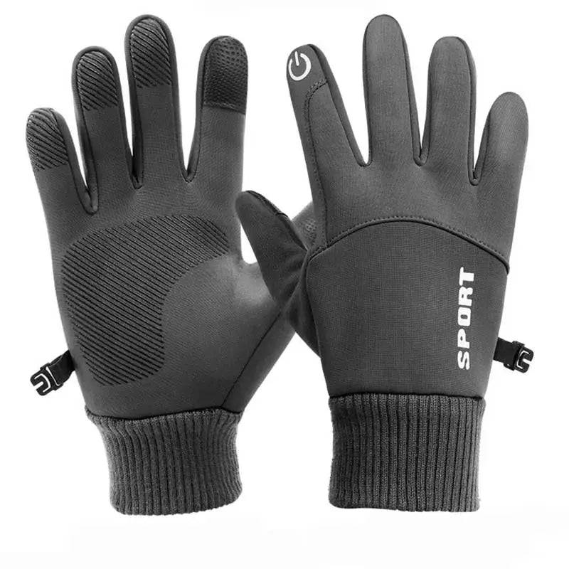 Winter Waterproof Men's Gloves Windproof Sports Fishing Touchscreen Driving Motorcycle Ski Non-slip Warm Cycling Women Gloves