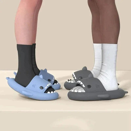 Nieuwe Shark-slippers Damespantoffels