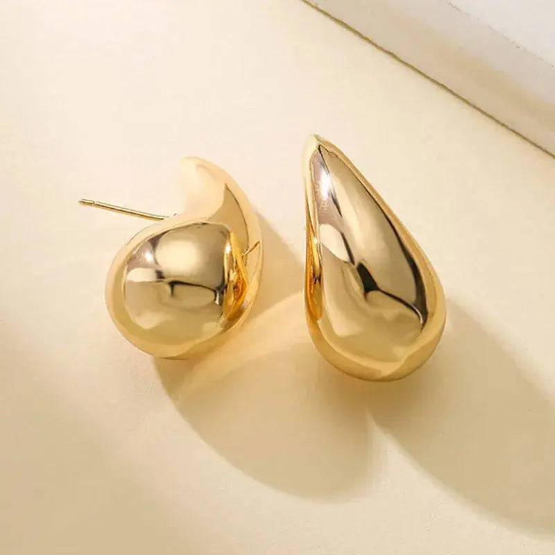 Chunky Teardrop Earrings