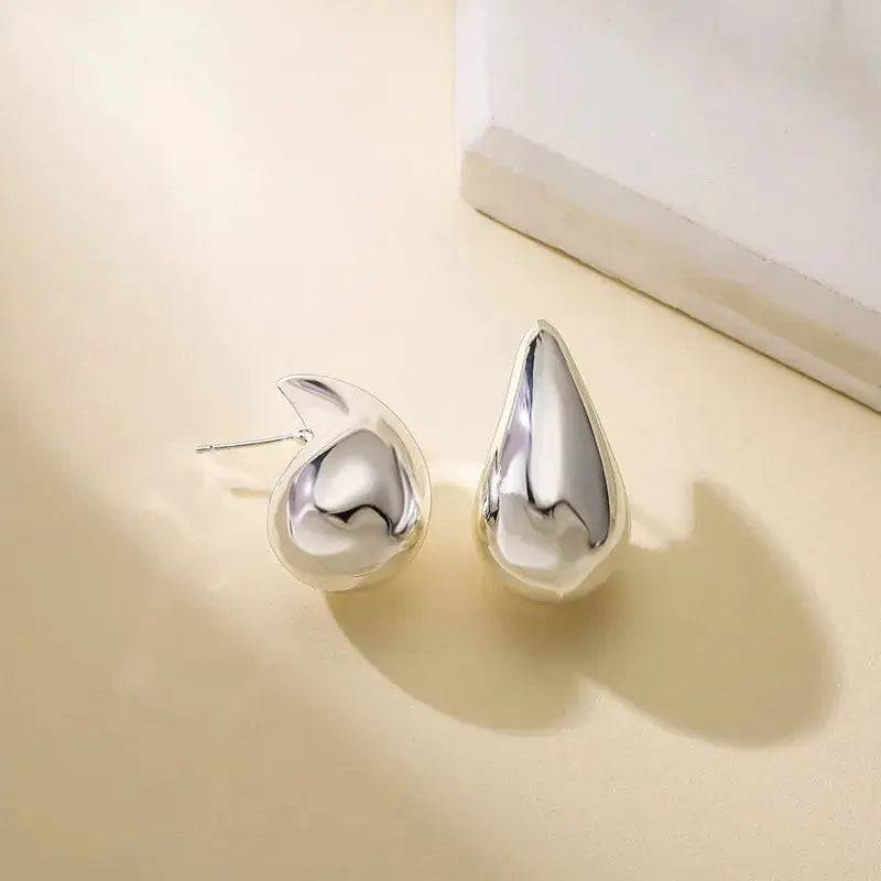 Chunky Teardrop Earrings