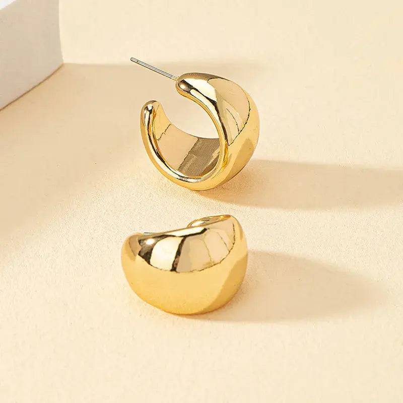 Chunky Teardrop Earrings