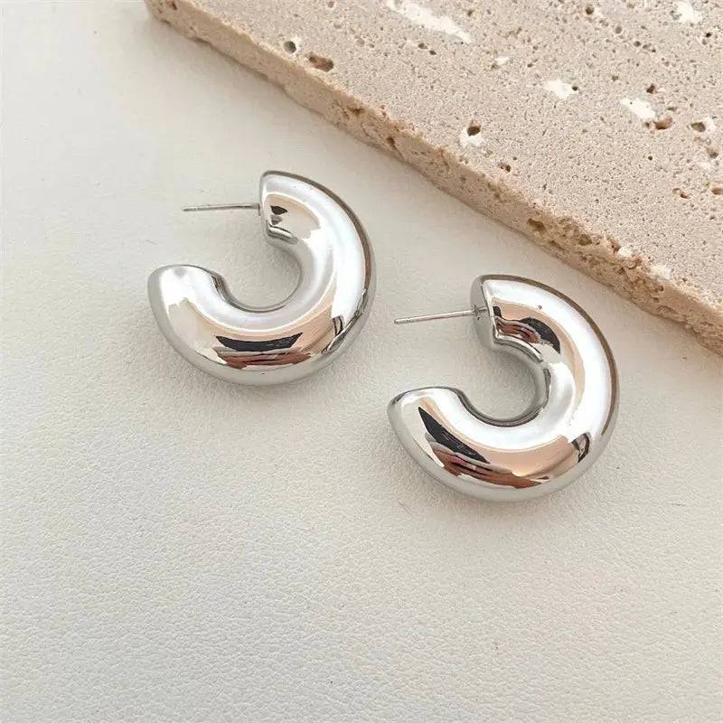 Chunky Teardrop Earrings