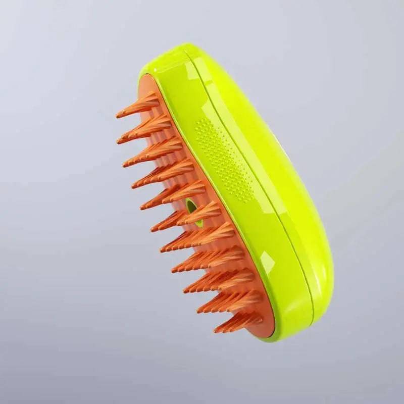 Pet Soft Steamy Brush for Removing Tangled And Loose Hair