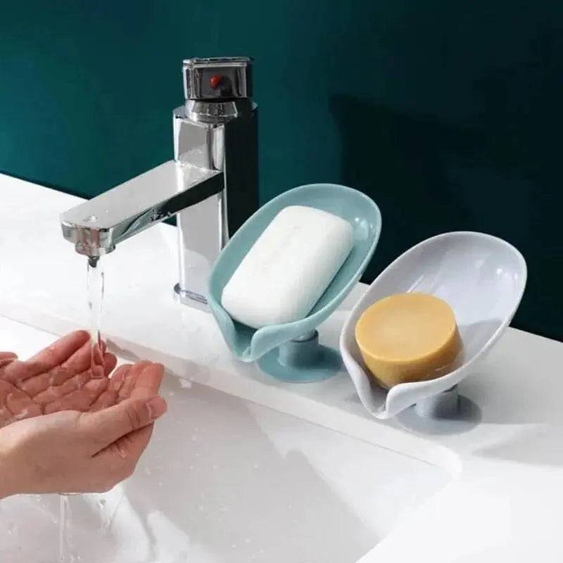 2PCS SOAP HOLDER WITH SUCTION CUP