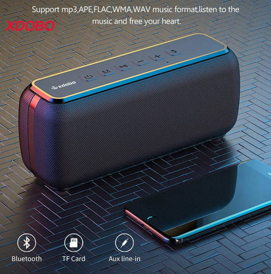 XDOBO X8 60W Portable Speaker with Bass Subwoofer