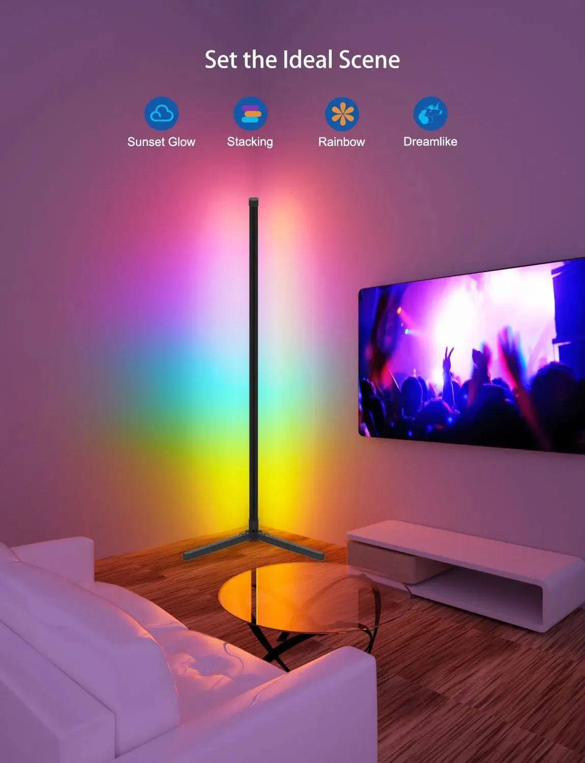 Yoors Shop Music Sync RGB Floor Lamp