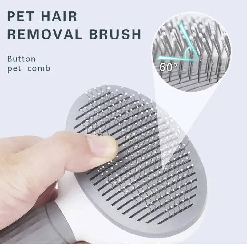 Yoors Shop Self Cleaning Pet Hair Remover Brush