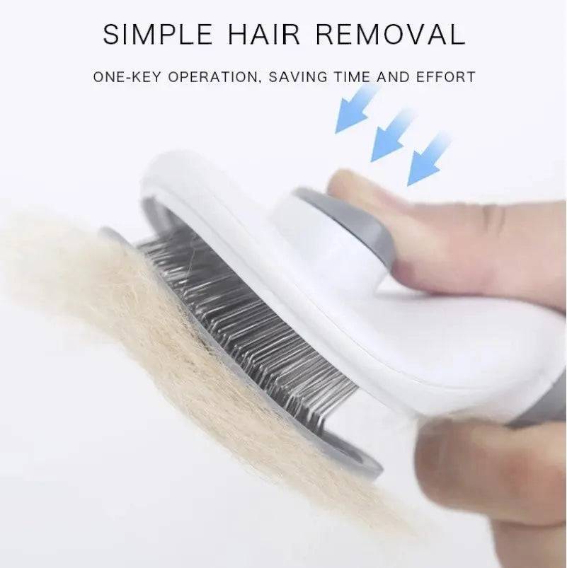 Yoors Shop Self Cleaning Pet Hair Remover Brush