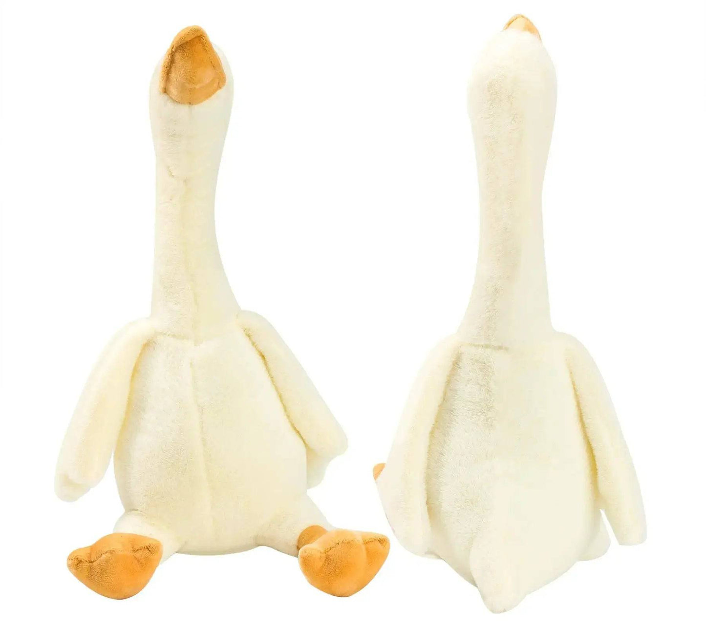 Niedliche, mit Tieren gefüllte Plüschpuppen: Flauschiges Schlafkissen von Swan Goose Toys