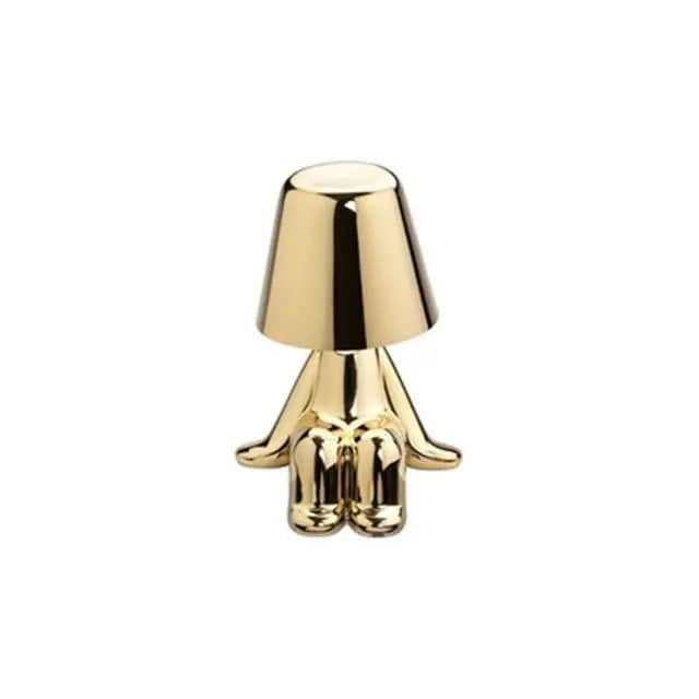 Italien Little Golden Man LED-Tischlampe