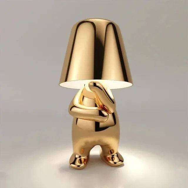 Italien Little Golden Man LED-Tischlampe