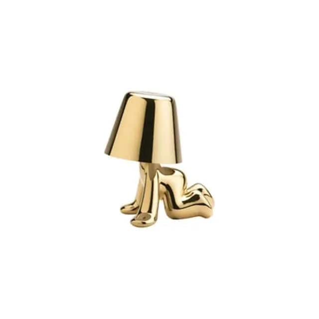 Italië Little Golden Man LED-tafellamp