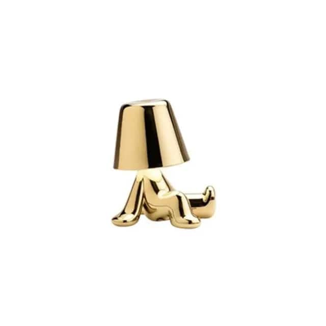 Italien Little Golden Man LED-Tischlampe