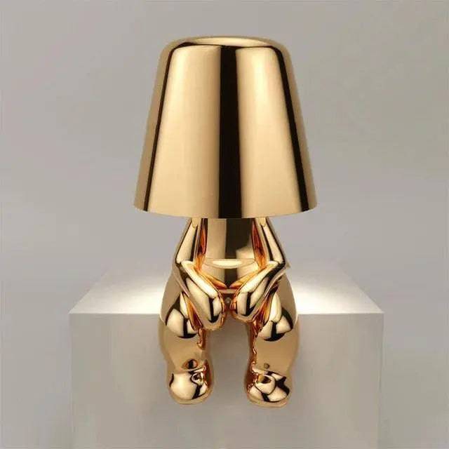 Italien Little Golden Man LED-Tischlampe