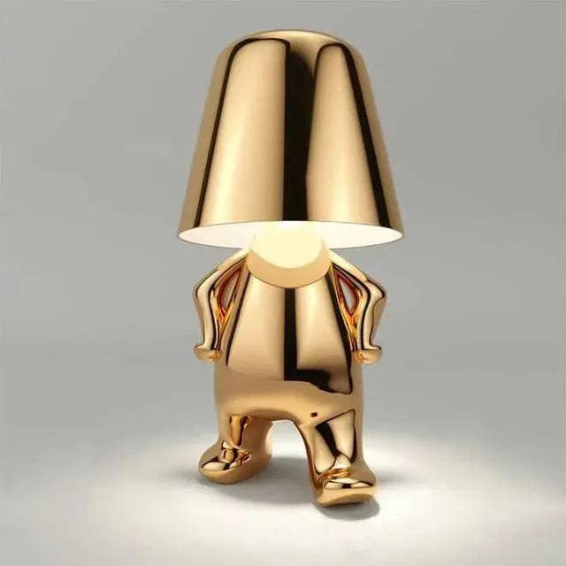 Italien Little Golden Man LED-Tischlampe