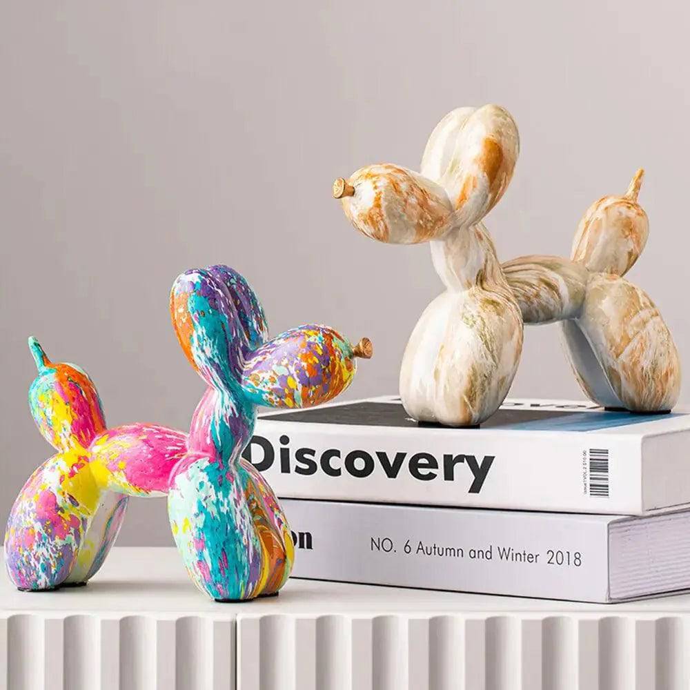 Nordic Resin Balloon Dog Statue