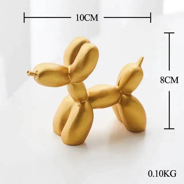 Nordic Resin Balloon Dog Statue