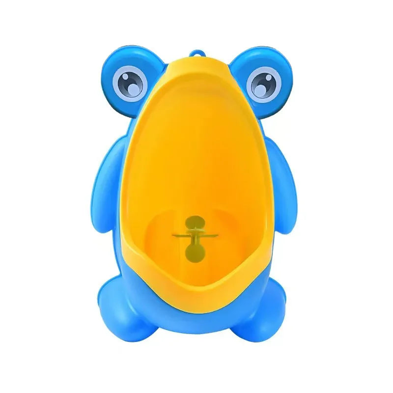 Cute Frog Potty Training Urinal Boy with Fun Aiming Target Toilet Urinal Trainer