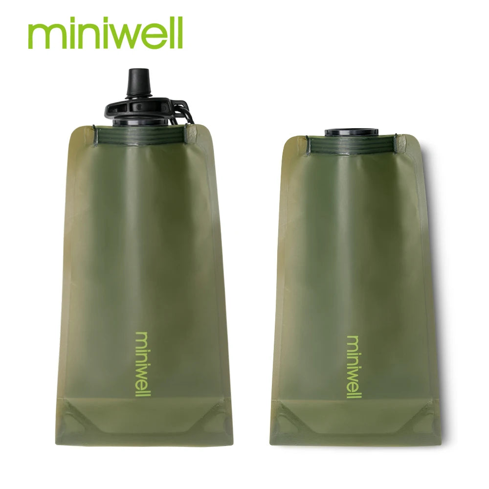 Miniwell Survival Outdoor Kamperen en wandelen Draagbare waterzuivering