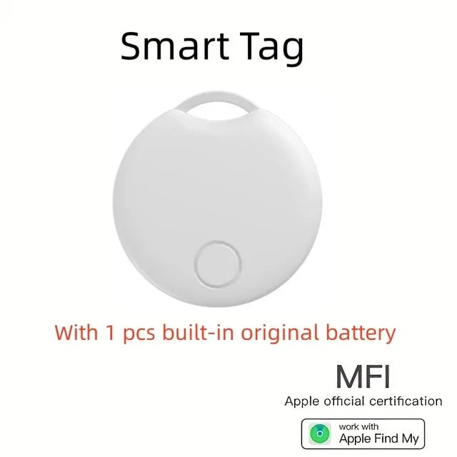 GPS Mini Tracker MFI Certification Anti Lose Reminder Device Key Wallet Car Smart Air Tag Works With Apple Find My IOS System