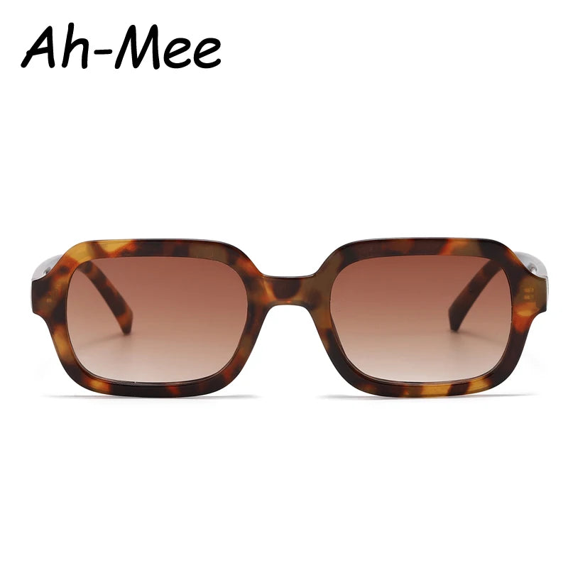 Mode Nieuwe Kleine Vierkante Zonnebril Vrouwen Merk Brillen Trendy Geel Vintage Zonnebril Vrouwelijke Gafas De Sol Mujer UV400