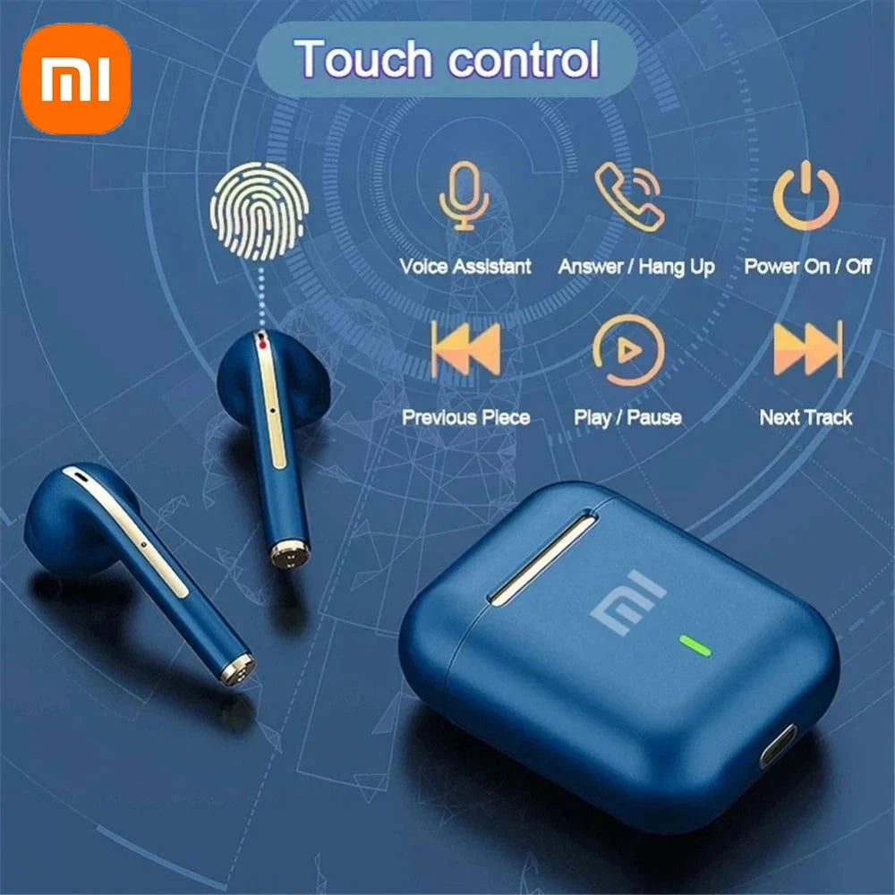 XIAOMI Headset Draadloze koptelefoon Bluetooth-hoofdtelefoon Echte stereo Sportgame TWS Oordopjes in het oor met microfoon Touch