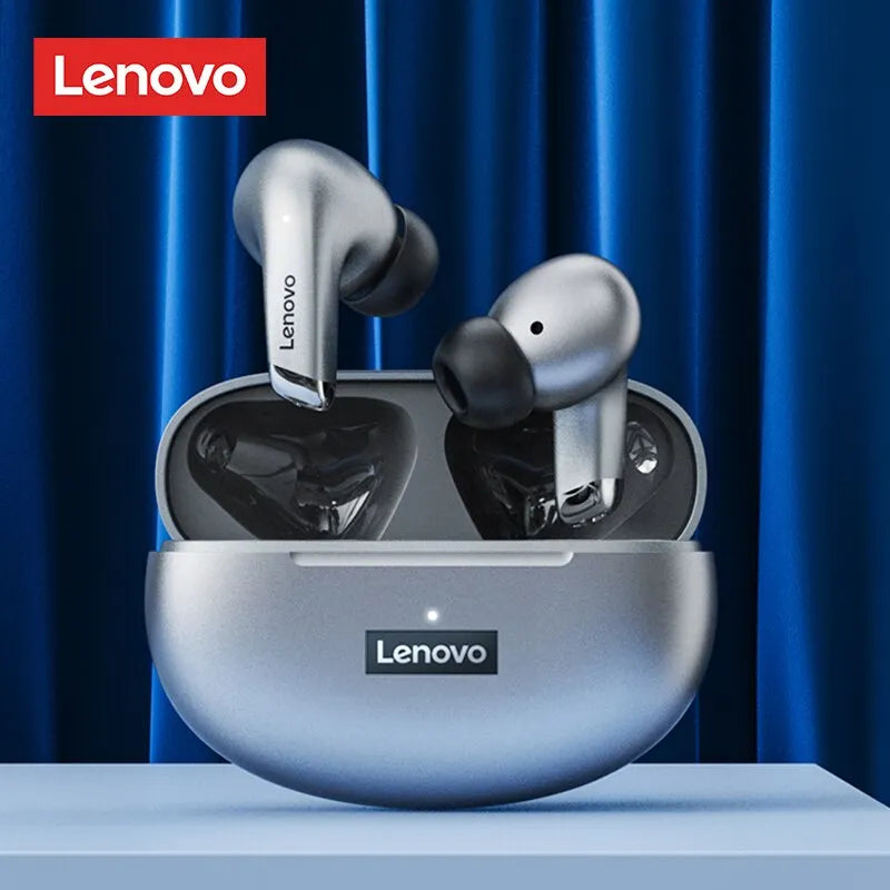 Originele Lenovo LP5 Draadloze Bluetooth-oordopjes HiFi Muziek-oortelefoon Koptelefoon Sport Waterdichte headset met microfoon Oordopjes Nieuw