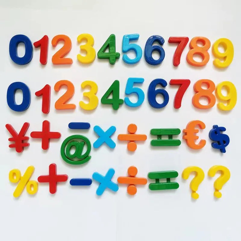 Magnetische alfabetletters voor het leren van kinderen