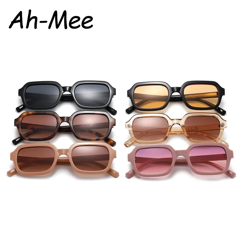 Mode Neue Kleine Quadrat Sonnenbrille Frauen Marke Brillen Trendy Gelb Vintage Sonnenbrille Weibliche Gafas De Sol Mujer UV400