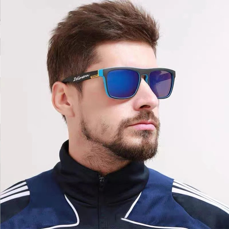 2023 New Fashion Polarized Sunglasses Color Changing Men Outdoor Sports Cycling Eyewear Road Mountain Bike Cycling Glasses