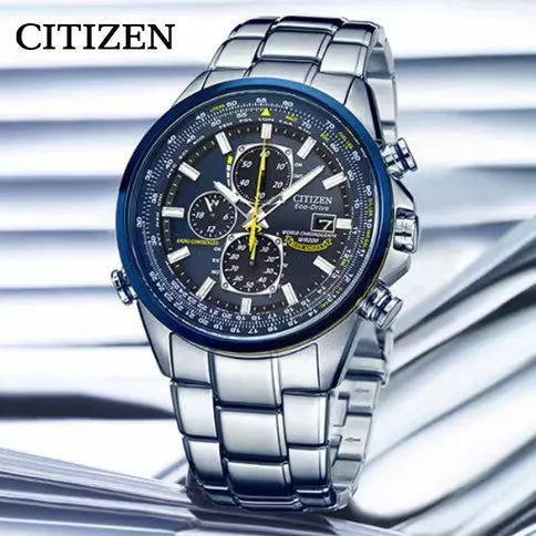 Luxury Trend Quartz Calendar Waterproof Multi Function Fancy Round Stainless Automatic Watch