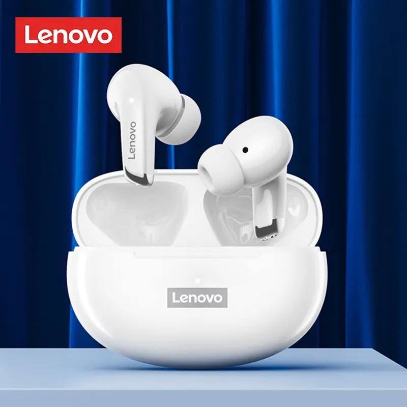 Originele Lenovo LP5 Draadloze Bluetooth-oordopjes HiFi Muziek-oortelefoon Koptelefoon Sport Waterdichte headset met microfoon Oordopjes Nieuw