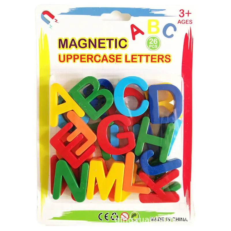 Magnetische alfabetletters voor het leren van kinderen