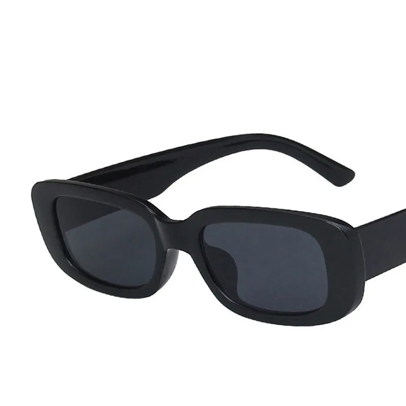 Mode Zomer Retro Punk Rechthoek Zonnebril UV400 Zonneschermen Mannen Vrouwen Trendy Vintage Kleine Vierkante Zonnebril Eyewear